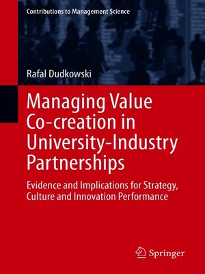 cover image of Managing Value Co-creation in University-Industry Partnerships
